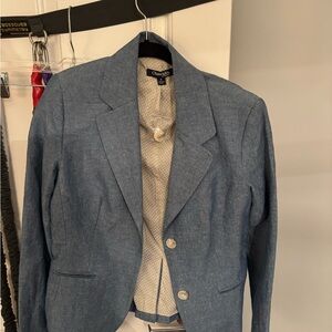 Chadwick’s of Boston Women’s Light Blue Blazer Medium - Not Worn - size 6